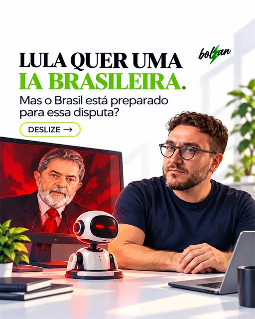 Lula quer uma IA brasileira